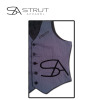 Embroidered Grey Men's Vest detail copy